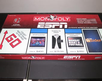 Vintage 2006 Monopoly ESPN Ultimate Sports Edition - 100% Complete