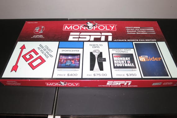 Vintage 2006 Monopoly ESPN Ultimate Sports Edition - 100% Complete