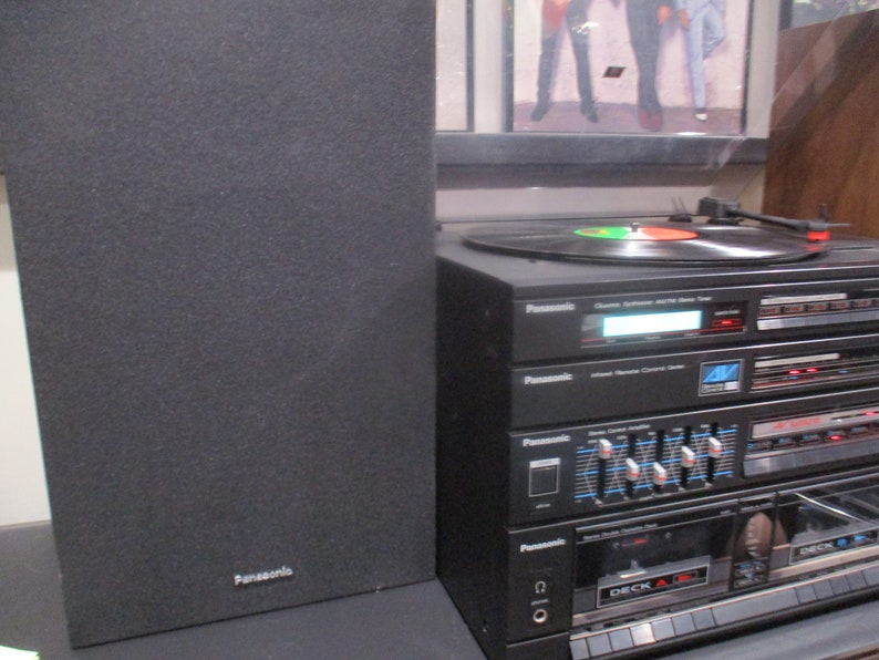 Vintage Panasonic Compact Audio System SGD36 Record Player Etsy