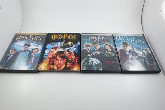 4 Harry Potter DVD Movies Special Widescreen Editions