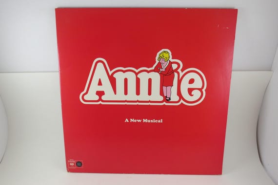 Vintage 1977 Vinyl LP Record Annie A New Musical Soundtrack Near Mint Condition