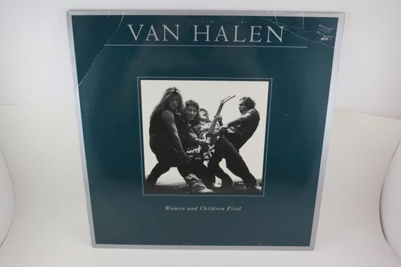 Van Halen - Women and Children First Vinyl LP, 1986 German Pressing
