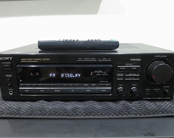 Vintage 90's Sony Micro Hi Fi Component System 5 Disc CD Changer