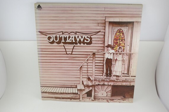 Vintage 1979 Vinyl LP Record: Outlaws Self-Titled Album