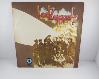 Led Zeppelin - Led Zeppelin II - Vinyl - Etsy