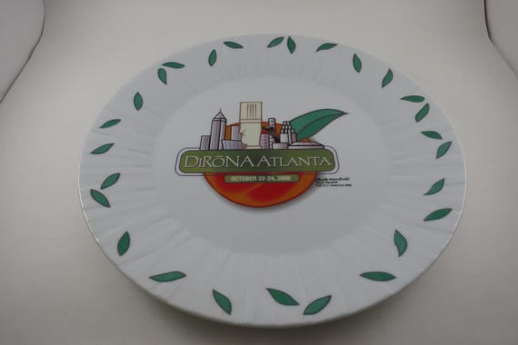 Vintage 2006 Di Rona DiRona Collectors Plate Atlanta GA 12 1/2 Inch