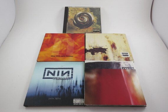 CD Nine Inch Nails CD's Broken Downward Spiral Closer to God With Teeth The Fragile Sold Individually.