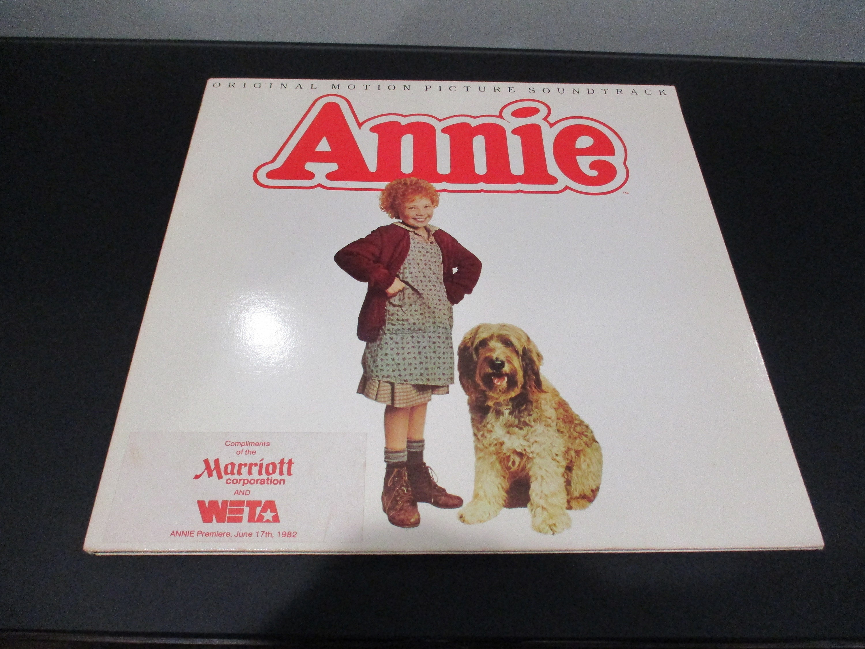 Vintage 1982 Vinyl LP Record Annie A New Musical Original Motion