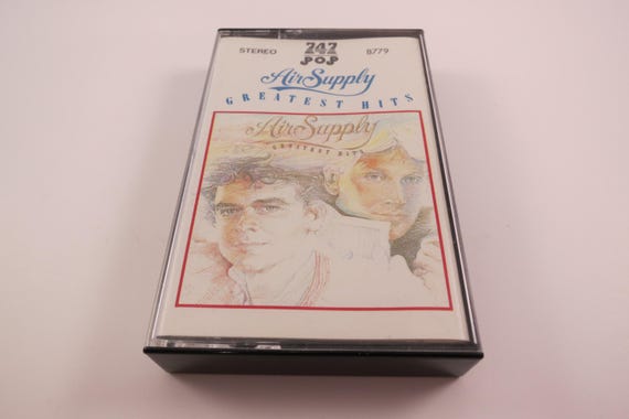 Vintage 1983 Cassette Air Supply Greatest Hits Rare Saudi Arabia 747 Label Pressing Excellent Condition