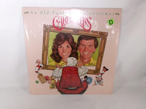 1984 Vinyl LP Record Old Fashioned Christmas Carpenters In Shrink EX
