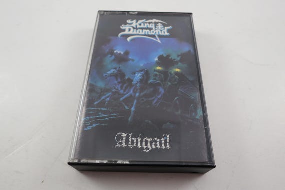 Vintage 1987 Cassette Tape Abigail King Diamond Heavy Metal Excellent Condition