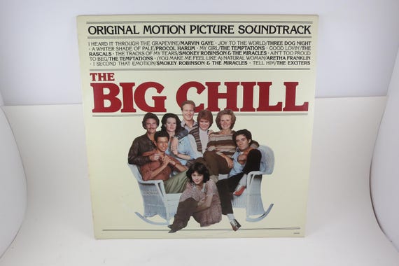 Vintage 1983 Vinyl LP Record The Big Chill Original Motion Picture Soundtrack Excellent Condition 71307