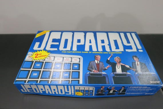 Vintage 1986 Jeopardy Board Game: 2nd Edition, Complete