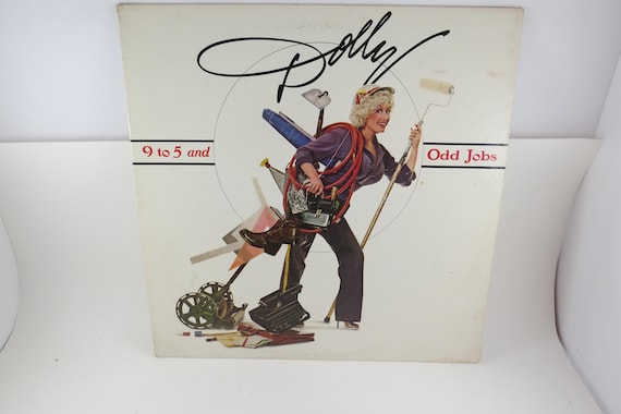 Vintage Dolly Parton "9 to 5" Vinyl LP - 1980 Near Mint Condition