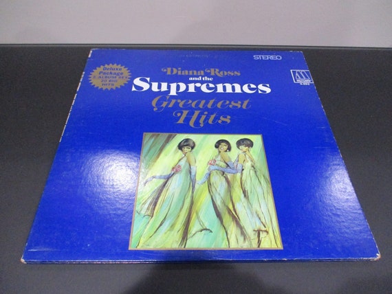 Vintage 1967 Vinyl LP Diana Ross and the Supremes Greatest Hits Excellent Condition with Original Poster 63584