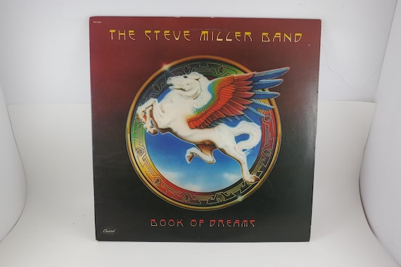 Vintage 1977 Vinyl LP: The Steve Miller Band - Book of Dreams