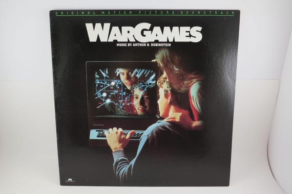 Vintage 1983 Vinyl LP Record Wargames Original Motion Picture Soundtrack Arthur Rubinstein Near Mint Condition 71475