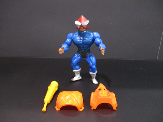 Vintage 1983 Masters of the Universe Action Figure MOTU Mekanek Original 6 Inch Figure with Accessories
