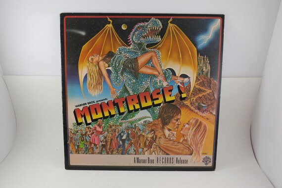 Vintage 1975 Vinyl LP Record Warner Brothers Presents Montrose Self Titled Excellent Condition 71274