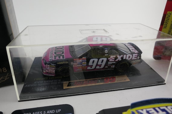 Vintage Jeff Burton NASCAR Die Cast Car Set: Exide, Track Gear, Raybestos