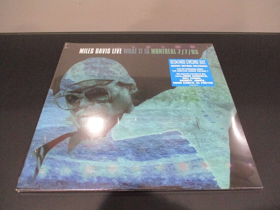 Vinyl LP Record Miles Davis What It Is Montreal 7/7/83 MINT Condition Still Factory Sealed with Hype Sticker 72079