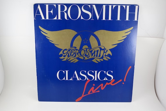 Vintage 1986 Vinyl LP Record Classics Live! Aerosmith Near Mint