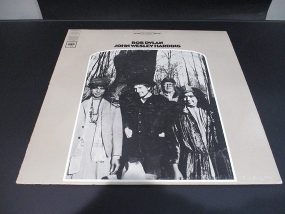 Vintage 1967 Vinyl LP Record Bob Dylan John Wesley Harding Excellent Plus Condition 360 Sound Stereo 70430