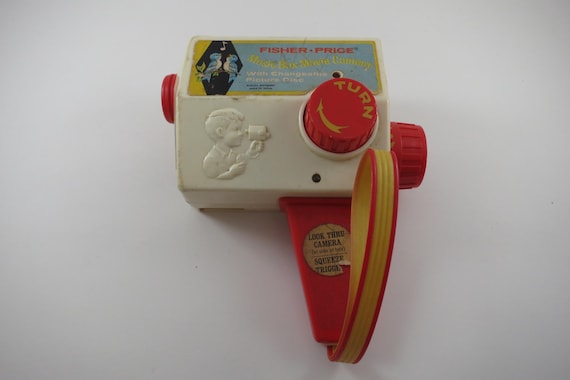 Vintage 1968 Fisher Price 919 Movie Camera Still Works
