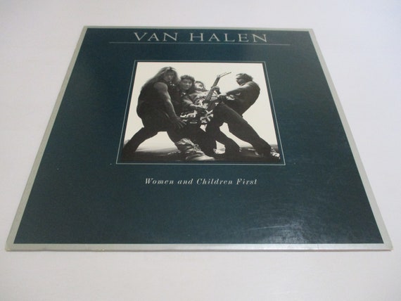 Vintage 1986 Vinyl LP Record Van Halen Women and Children First Excellent Condition 69449