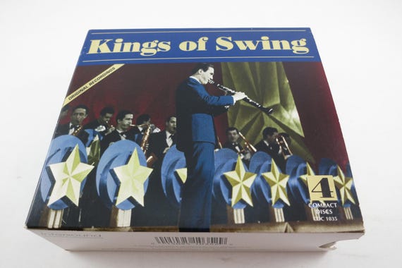 1993 Jazz CD Box Set Kings of Swing 4 Disc Set