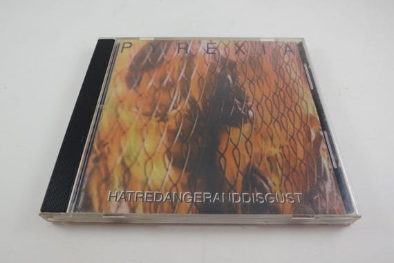 Rare Vintage 1995 Death Metal CD Hatred Anger and Disgust Pyrexia Very Good Condition
