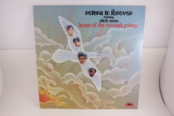 1973 Vinyl LP: Romantic Warrior - Hymn of the Seventh Galaxy- Jazz Record