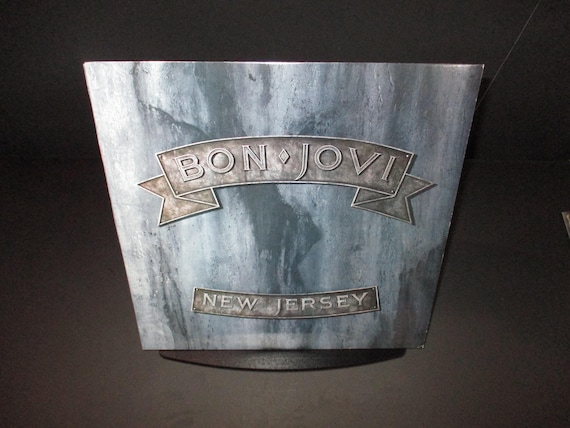 Vintage 1988 Vinyl LP Record Bon Jovi New Jersey Near Mint Condition Original US Pressing 68231