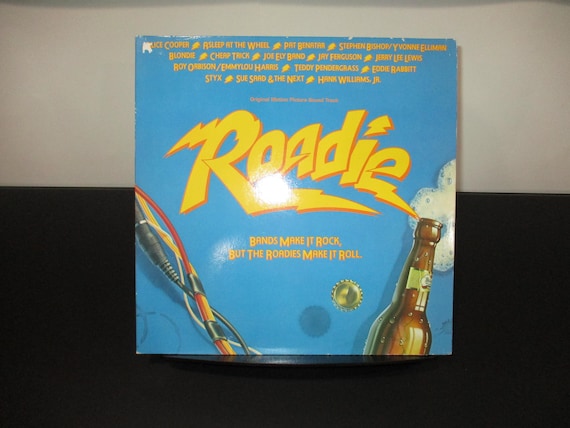 Vintage 1980 Vinyl LP Record Set Roadie Original Motion Picture Soundtrack Excellent Condition German Pressing 69461