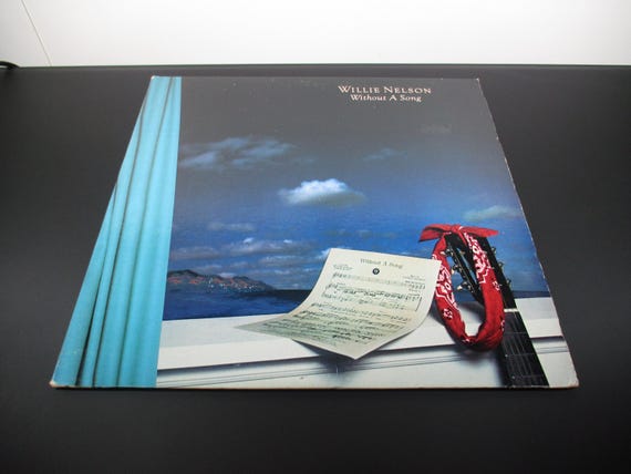 1983 Vinyl LP Record Willie Nelson Without A Song Excellent Condition 72171