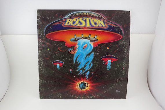 Vintage 1976 Boston Self Titled Vinyl LP Record EX+