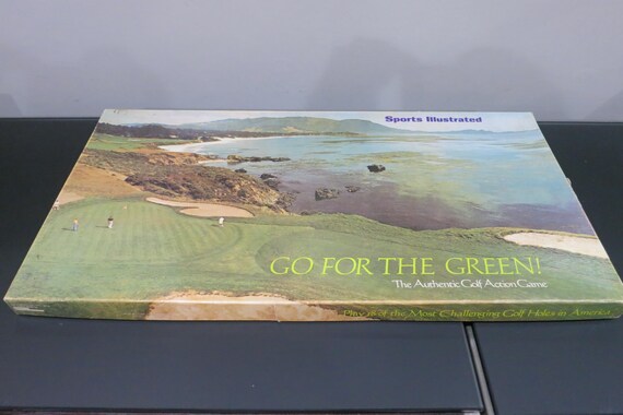 Vintage 1973 Sports Illustrated Golf Board Game - Go For The Green