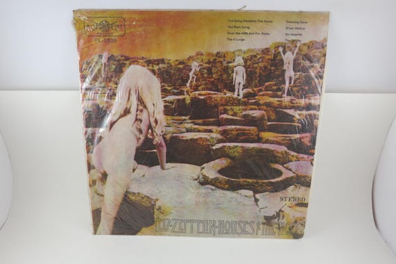 Vintage 1973 Led Zeppelin Houses of the Holy LP: Rare Taiwan Pressing