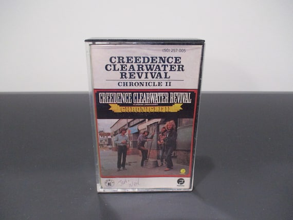Vintage 1983 Cassette Tape Creedence Clearwater Revival Chronicle II Rare Spain Pressing