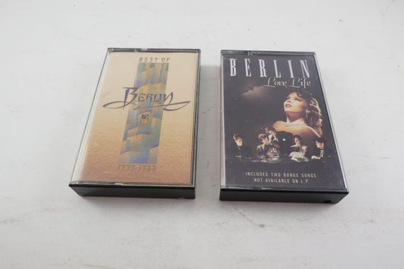 Vintage 1986 Berlin Cassette Tape - Count Three and Pray