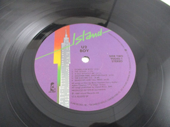 U2 Boy Vinyl LP Record Excellent Condition 9758