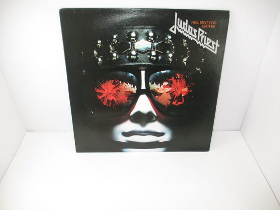 Vintage 1979 Vinyl LP Record Hell Bent for Leather Judas Priest Excellent Condition 70393