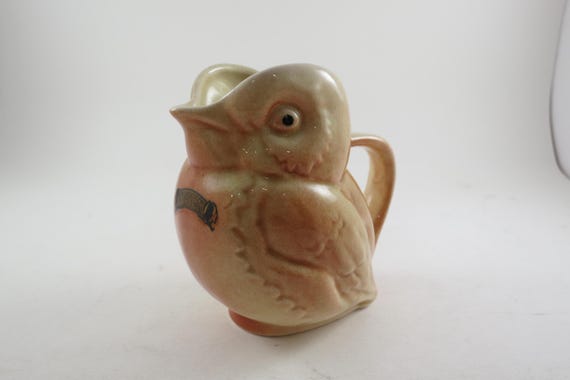 Vintage Ceramic Bird Creamer: Missoula Montana Souvenir, 1950s