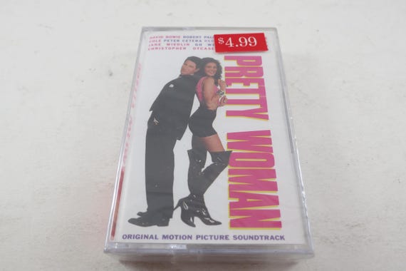 Vintage 1990 Pretty Woman Cassette Tape Soundtrack Mint Condition still Factory Sealed