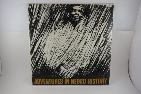 Vintage 1963 Vinyl LP: Adventures In Negro History, Pepsi Promo