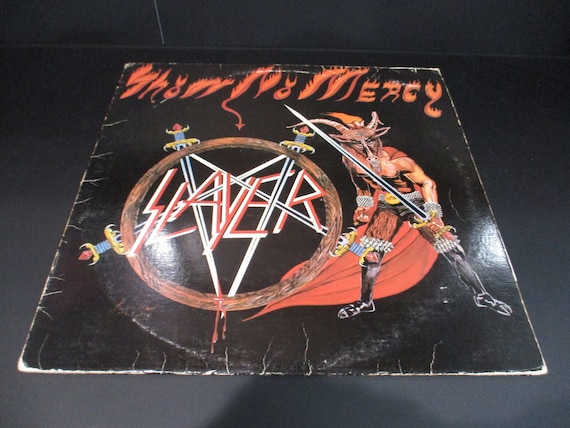 Rare 1984 Vinyl LP Record Show No Mercy Slayer Excellent Condition 68108