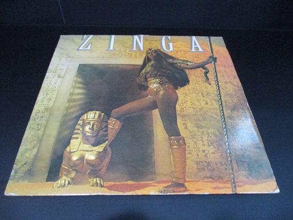 Rare Vintage 1982 Vinyl LP Funk Soul Record Zinga Self Titled Promo Copy Excellent Plus Condition 68669