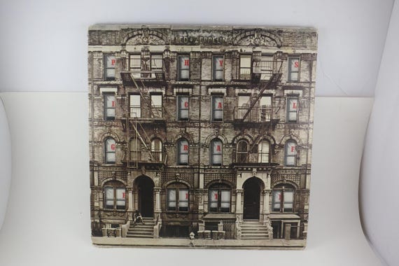 Vintage 1975 Vinyl LP Record Led Zeppelin Physical Graffiti VG