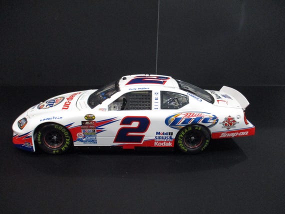 Vintage 2001 Racing Collectibles Rusty Wallace No 2 Miller Lite/ Snap On Tools Diecast 1:24 Scale Car Excellent Condition No Box