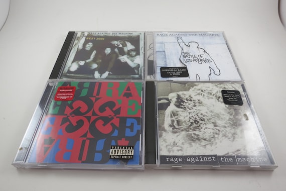 Vintage 1990's Rage Against The Machine CD's Battle of Los Angeles Renegades Self Titled Sold Individually